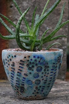 stoneware pot